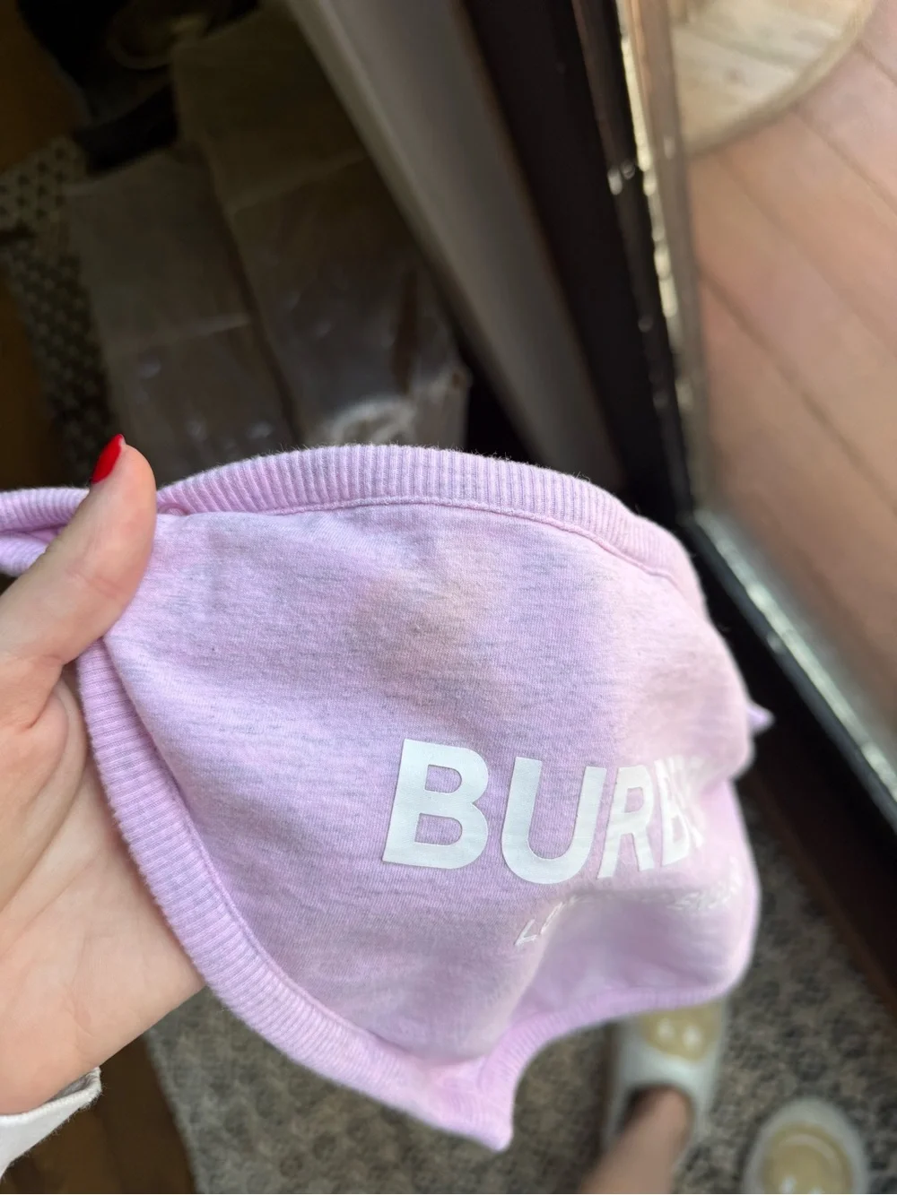 Burberry pink baby